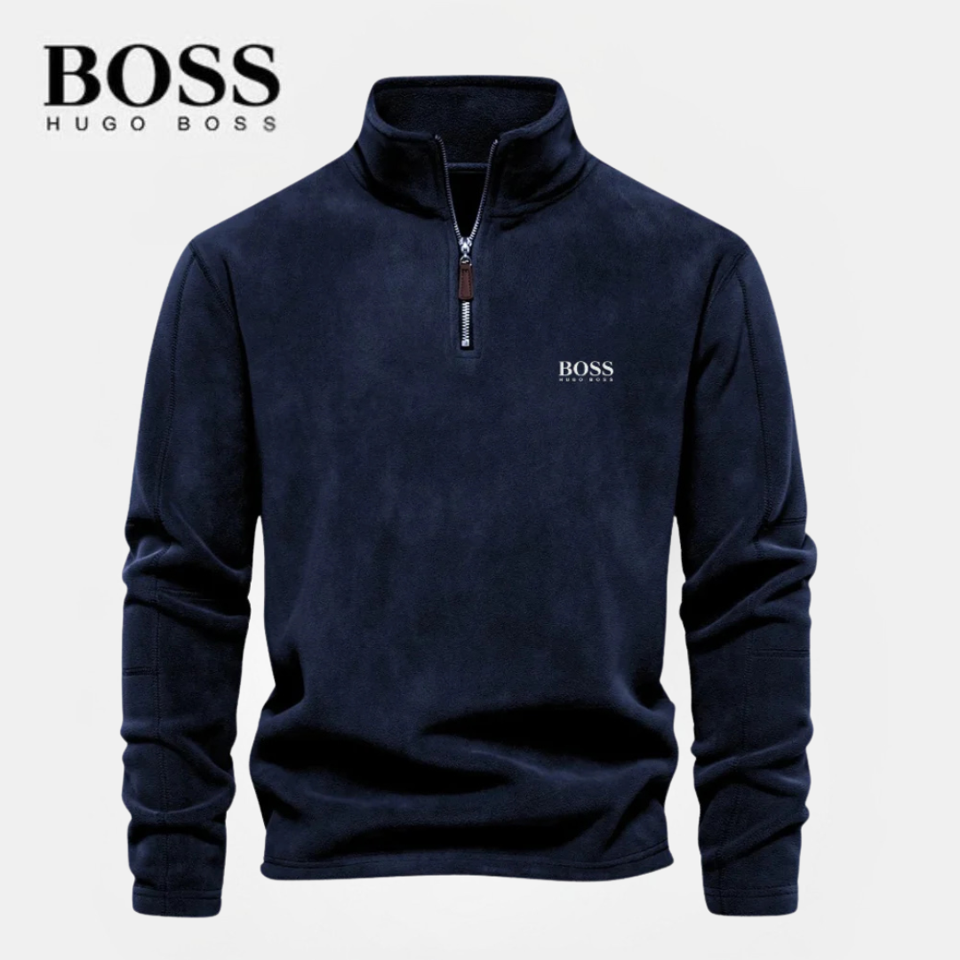 BOSS™ Prestige Fleece Quarter-Zip Pullover