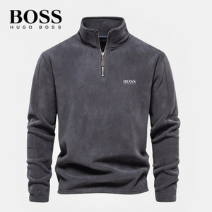 BOSS™ Prestige Fleece Quarter-Zip Pullover