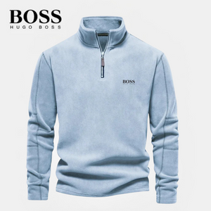 BOSS™ Prestige Fleece Quarter-Zip Pullover