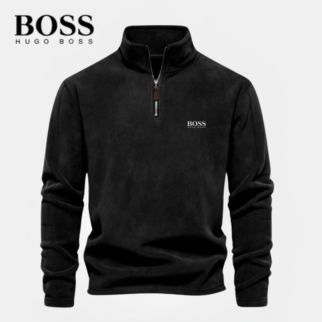 BOSS™ Prestige Fleece Quarter-Zip Pullover