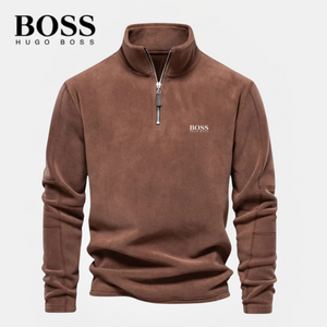 BOSS™ Prestige Fleece Quarter-Zip Pullover